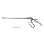 Ferris-Smith IVD rongeur working length 254mm curved up 2.0mm x 10.0mm cup jaws, ergonomic ring handle