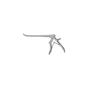 Foraminotomy rongeur working length 200mm curved up shaft angled up 40° 1.0mm bite small handle – surgivalley (011211068)