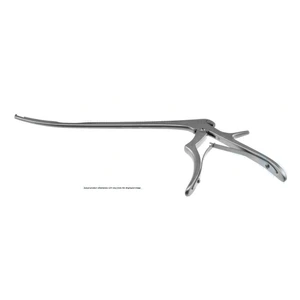 Pinza gubia para foraminotomía, longitud de trabajo 200mm, vástago curvo hacia arriba 70º, angulado hacia arriba 40º, mordida de 4.0mm, mango pequeño – surgivalley (011211335)