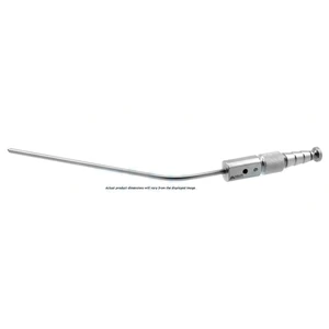 Frazier-sugeslange 5 1/2" 3 French vinklet arbejdslængde 50mm, tommelfingerplade med afbryderhul – surgivalley (015210514)