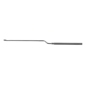 Hardy pituitary spoon 9 1/2 bayonet shaft working length 120mm curved up 4.0mm diameter round " 5.0 cm (2") – surgivalley (999030091)