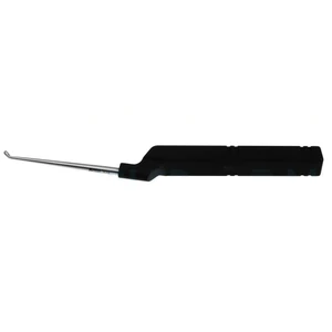 Karlin microdiscectomy cervical curette 8 1/2 backward angled size "#0 rounded corners flat sid 5.0 cm (2") – surgivalley (008090045)