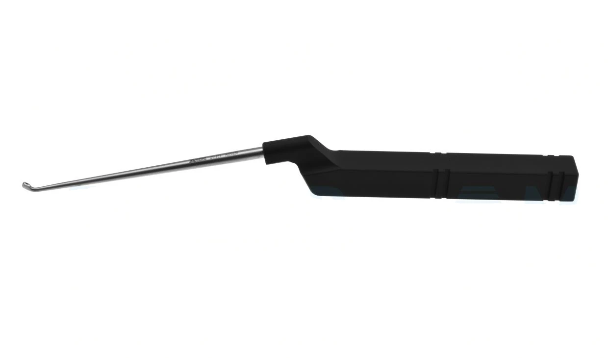 Karlin microdiscectomy cervical curette 9 1/2 extra large working length 104.0mm, backward ang 5.0 cm (2")