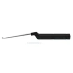 Karlin microdiscectomy lumbar curette 9 1/2 backward," down size "#1 rounded corners flat sides," 5.0 cm (2")