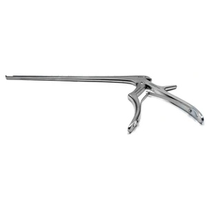 Rongeur micro eyector Kerrison, longitud de trabajo 200mm, plataforma delgada angulada hacia arriba 40º, mordida de 3.0mm, abertura de 9.0mm, mango pequeño – surgivalley (011211201)