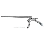 Kerrison micro ejector rongeur working length 200mm, thin footplate angled up 40° 6.0mm bite 9.0mm opening small handle