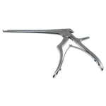 Kerrison micro rongeur working length 150mm, thin footplate angled up 40° 3.0mm bite 9.0mm opening small handle