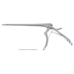 Kerrison 微型咬骨钳，工作长度 150mm，薄足板向上倾斜 90º，3.0mm 咬口，9.0mm 开口，小型手柄 – surgivalley (011211016)