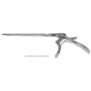 Rongeur micro Kerrison, longitud de trabajo 200mm, platina delgada angulada hacia abajo 40º, mordida de 6.0mm, apertura de 9.0mm, mango pequeño – surgivalley (011211197)