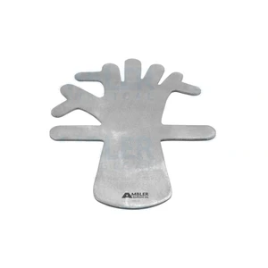 Lead hand 10 child size 2.5mm thick 2.5 cm (1") – surgivalley (999020352)