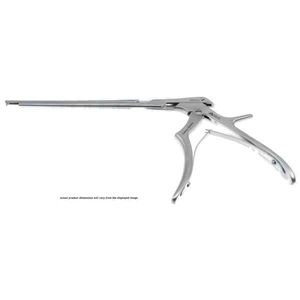 Love-Gruenwald IVD rongeur working length 180mm curved up 3.0mm x 10.0mm cup jaws with teeth ring handle – surgivalley (005212335)
