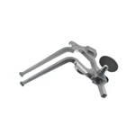 Afastador de lâmina lombar, #1 comprimento do braço 3 1/2", abertura de 38.0mm