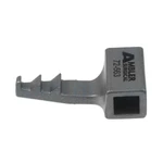 McCulloch-type microdiscectomy retractor muscle blade, multi-toothed pattern 3.0cm blade titanium