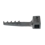 McCulloch-type microdiscectomy retractor muscle blade, multi-toothed pattern 5.0cm blade titanium