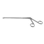 Micro pituitary MIS rongeur working length 185.0mm angled down, graduated 2.0mm cup jaws ring handle