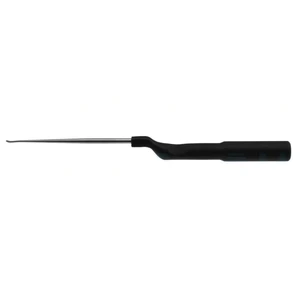 Micro-S 剥离器 10" 弯折杆 直形 3.0mm 宽刀片 圆柄 – surgivalley (017210097)