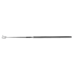Micro skin hook 5 5/8 2 sharp prong 7.0mm spread hexagonal handle