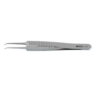 Microsurgical Tissue Forceps Angled 11.4 cm (4.5) – surgivalley (001212313)