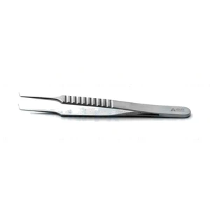 Microsurgical Tissue Forceps Angled 11.4 cm (4.5) – surgivalley (001212312)