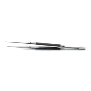 Microsurgical Tissue Forceps Curved 18.4 cm (7.2) TC (Gold Handle) – surgivalley (001212279)