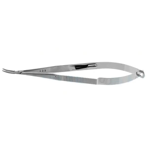 Microsurgical Needle Holder Curved 13.3 cm (5.2) – surgivalley (003050093)