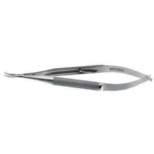 Microsurgical Needle Holder Curved 15.0 cm (6") – surgivalley (003050060)