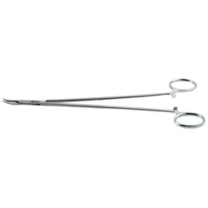 Microsurgical Needle Holder Curved 21.6 cm (8.5) TC (Gold Handle) – surgivalley (003050111)