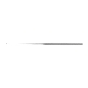 R-Style needle 7 1/2 angled 45°"," semi-sharp tip round handle 18.0 cm (7.0) – surgivalley (130060009)