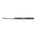 Ristow osteotome 8curved left 5.0mm wide single guarded cutting edge flat handle