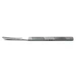 Ristow osteotome 8curved right 5.0mm wide single guarded cutting edge flat handle