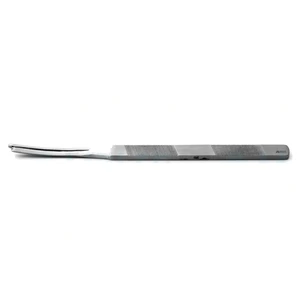 Ristow osteotome 8curved right 5.0mm wide single guarded cutting edge flat handle – surgivalley (012210417)