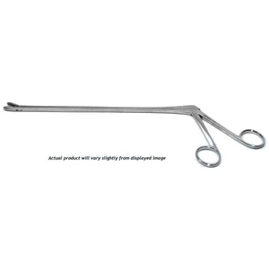 Schlesinger IVD rongeur working length 125mm angled up 3.0mm x 10.0mm cup jaws with teeth ring handle – surgivalley (011211350)