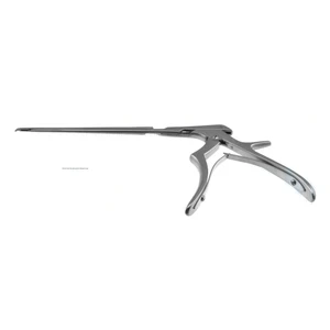 Sella punch rongeur working length 200mm, thin footplate angled down 90° 1.0mm bite 9.0mm opening small handle – surgivalley (011211096)