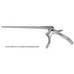 Sella punch rongeur working length 280mm, thin footplate angled up 90° 1.0mm bite 9.0mm opening small handle