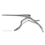 Rongeur Kerrison Spurling, longitud de trabajo 150mm, platina fina angulada hacia arriba 90º, mordida de 5.0mm, abertura de 15.0mm, mango grande