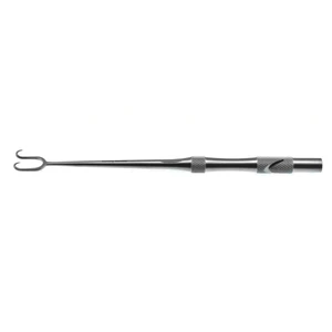 Tebbetts-style self-retaining skin hook 6 2 sharp prongs 11.0mm spread round handle – surgivalley (005212596)