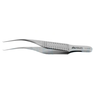 Troutman-Barraquer Colibri 角膜钳，2 7/8"，0.12mm，1x2 齿，45º 设置，扁平手柄 – surgivalley (003210682)
