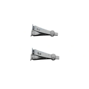 Aproximador microcirúrgico tubário, pinças individuais, mandíbulas retas para tubo uterino de diâmetro 1.5mm, vendido em par