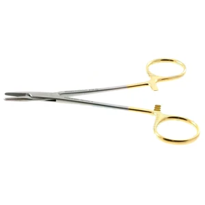 Webster Needle Holder Straight 13.0 cm (5.1) TC (Gold Handle) – surgivalley (003050154)