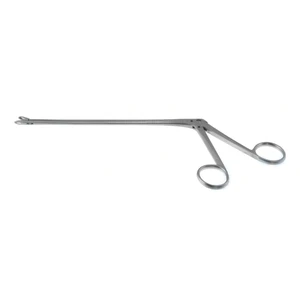 Pinza gubia Wilde IVD, longitud de trabajo 180mm, recta, mordazas de copa fenestradas de 4.0mm, mango de anillas – surgivalley (011211334)