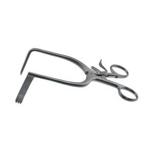 Williams spinal discectomy retractor 6 60mm x 10mm blade right blade ring handle with ratchet catch – surgivalley (005212338)
