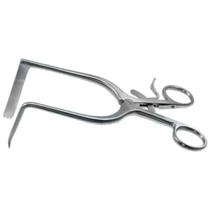 Williams spinal discectomy retractor 6" 70mm x 10mm venstre klinge ringhåndtag med ratchet-lås – surgivalley (005212276)