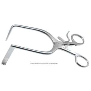 Williams spinal discectomy retractor 6 80mm x 10mm blade right blade ring handle with ratchet catch – surgivalley (005212341)
