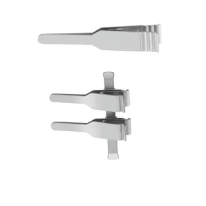 Clips microvasculares Acland para anastomosis microvascular en cirugía general, aproximación precisa de tejidos – surgivalley (224210001)