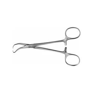 Pinza de campo Backhaus Kocher para cirugía general, fijación de paños y manejo de tejidos – surgivalley (026210037)
