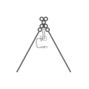 DRAFFIN Chest Support," W/" 4 Height Rings 10.0 cm (4") – surgivalley (049030030)