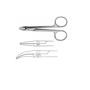 Crown Surgical Scissors Straight 10.0 cm (4") – surgivalley (002211298)