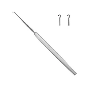 Frazier Dural Hook Neurosurgery Instrument for Stable Grip and Minimal Brain Tissue Disturbance – surgivalley (015060002)