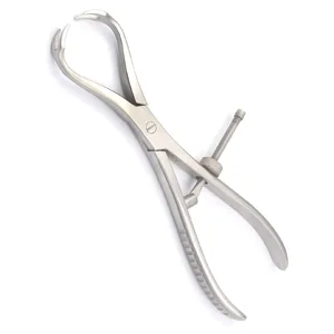 Pinça de Tecido Patela 1x2 Dentes 18,0 cm (7")