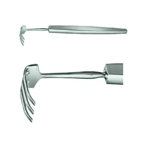 Paul 3 Prong Tendon Hook Blunt Depth 11mm Width 8mm Non Sterile Reusable – surgivalley (005210031)